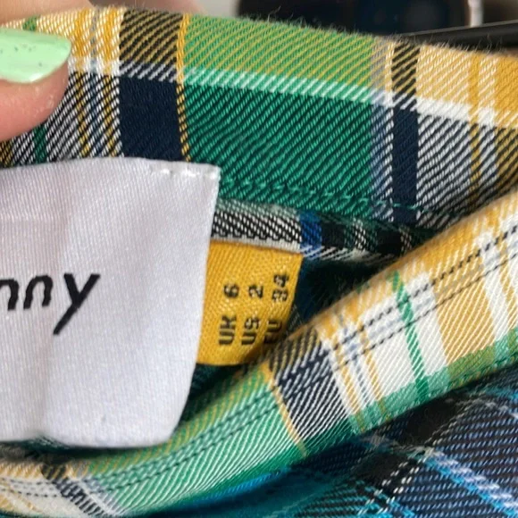 House of Sunny Womens mini skirt Victoria kilt size 2 - Picture 6 of 8